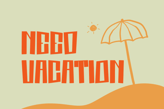 Aplicia Summer Display Typeface