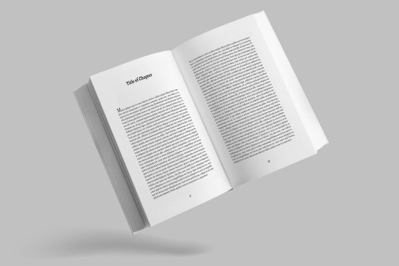 Book Mockups with Editable Content