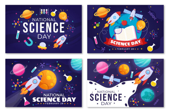 13 National Science Day FREE Illustrations