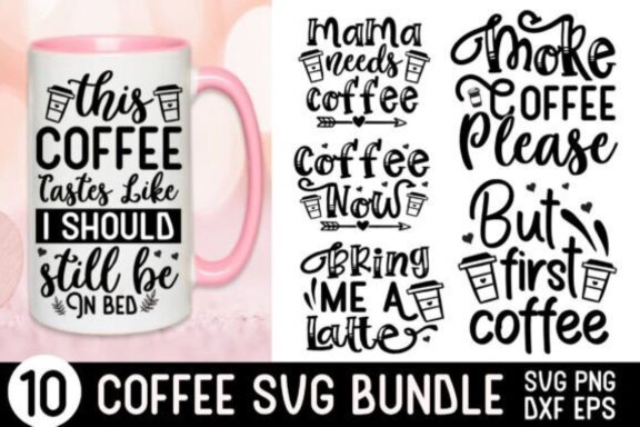coffee svg bundle