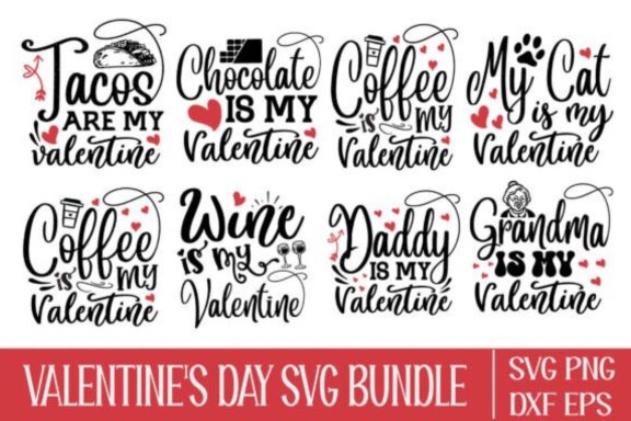 Valentine's Day SVG Bundle