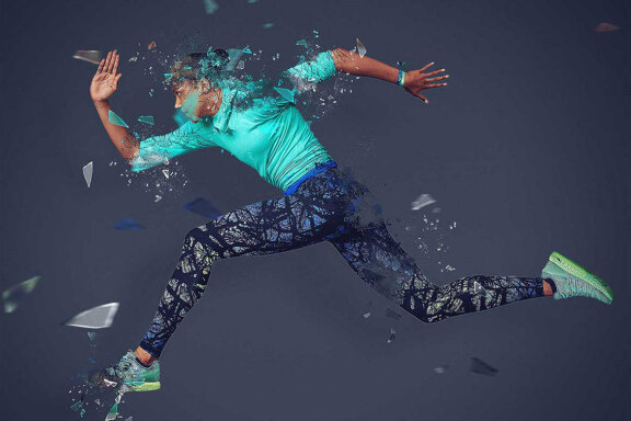 Broken Glass Photoshop Action