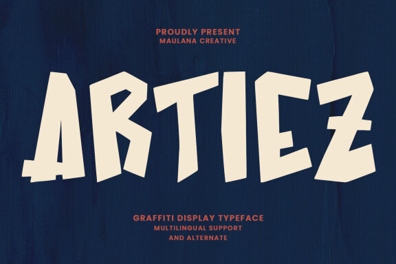 Artiez Graffiti Display Typeface