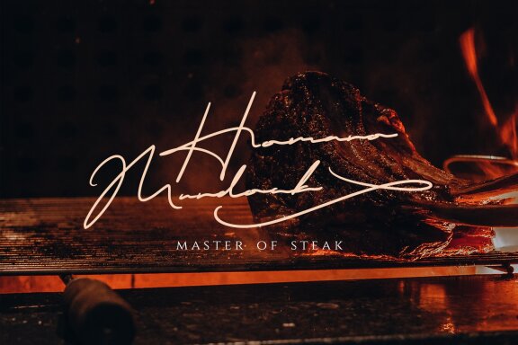 Masculin - The Real Signature Font