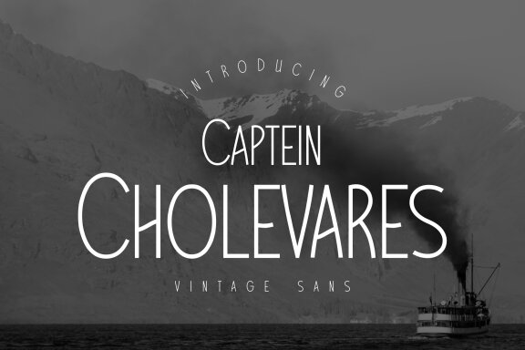 Captein Cholevares Font
