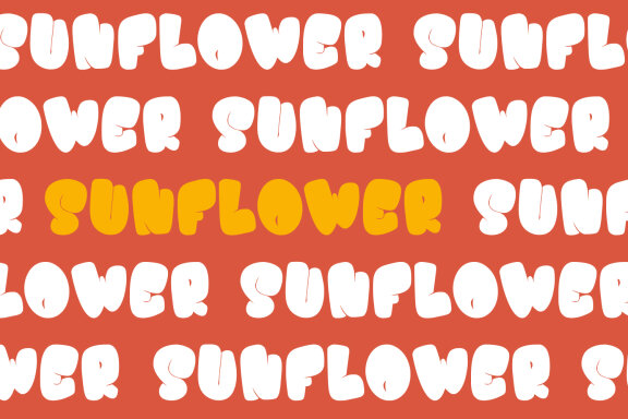 Podles Atubin Fat Bubble Display Font