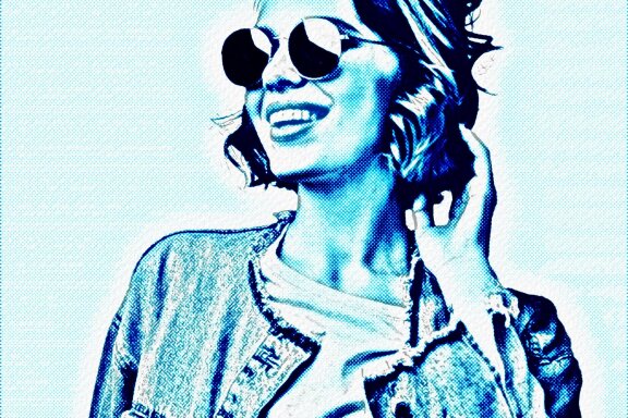 Pop Art Style Photo Effect