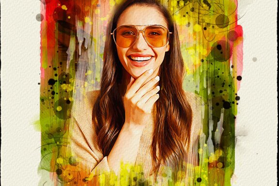 Creative Watercolor Art Photo Effect 