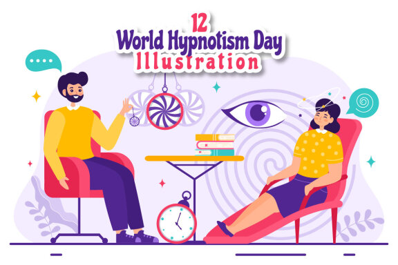 12 World Hypnotism Day Illustration