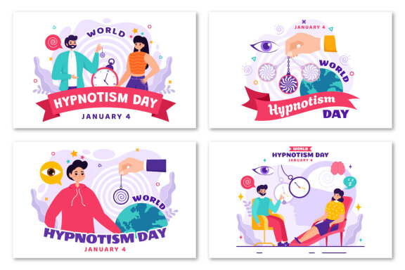 12 World Hypnotism Day Illustration