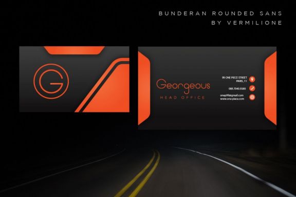 Bunderan Rounded Sans Font