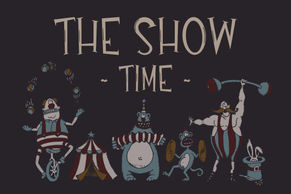 Carnifun Horror Circus Display Font