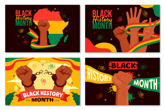 12 Black History Month Illustration