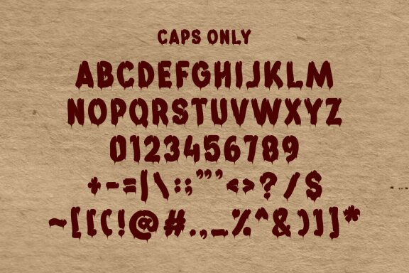 Pog's Halloween Font