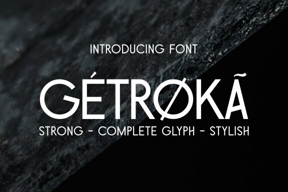 Getroka Font