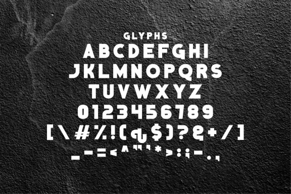 GREATOP XIII Font