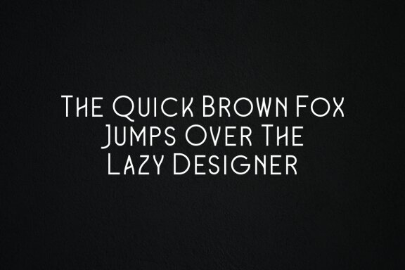The Ghones Font
