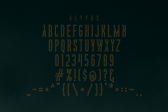 Syandiago 1989 Font