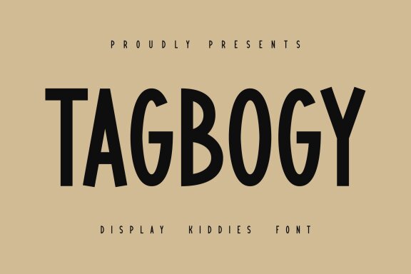 Tagbogy Kids Font