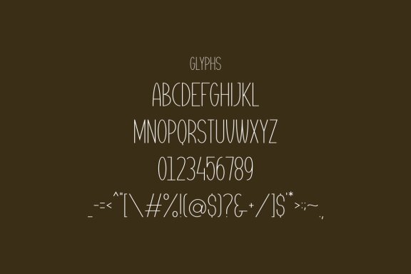 Govinda Monoletter Font