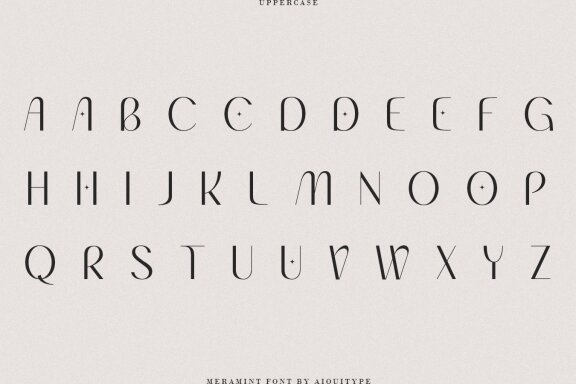 Meramint - Minimalist Sans Serif Font