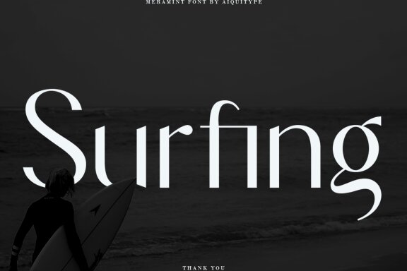 Meramint - Minimalist Sans Serif Font