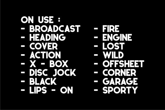 De Awesome Font