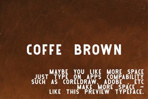 Panthera Monoletter Font