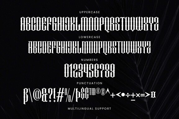 Masberco – Blackletter Style