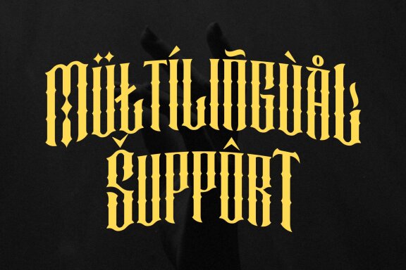 Masberco – Blackletter Style