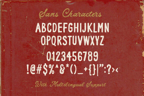 Prime Century - Hand Drawn Font Duo