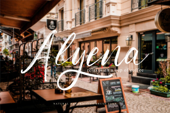 Samarata - Natural Handwritten Brush Font