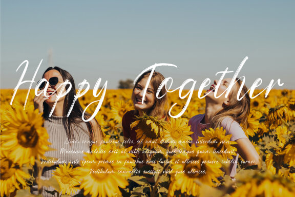 Samarata - Natural Handwritten Brush Font