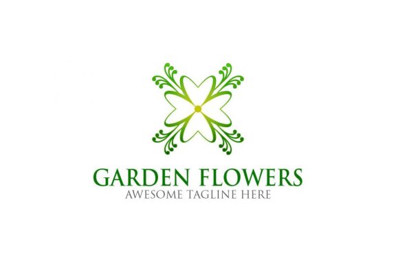 Garden Flowers Logo