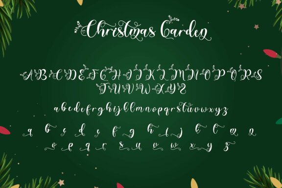 Christmas Garden