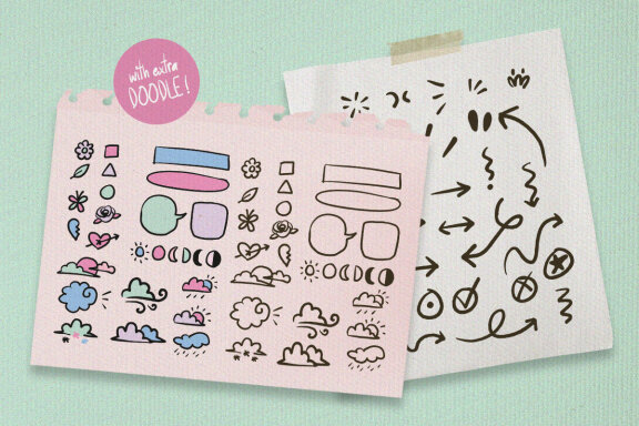 Doodle Joy - Cute Handwriting
