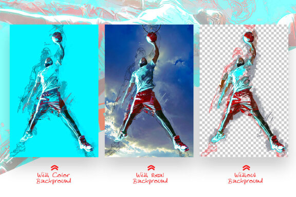 Mixed Art Photoshop Action