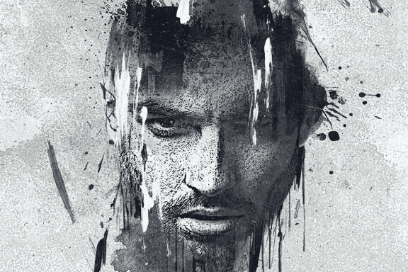 Grunge Photoshop Template