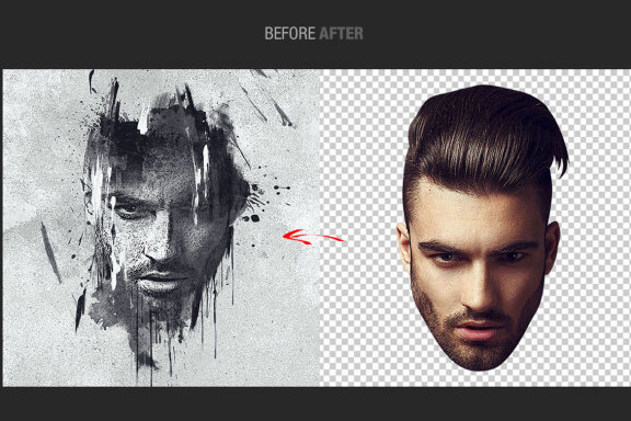 Grunge Photoshop Template