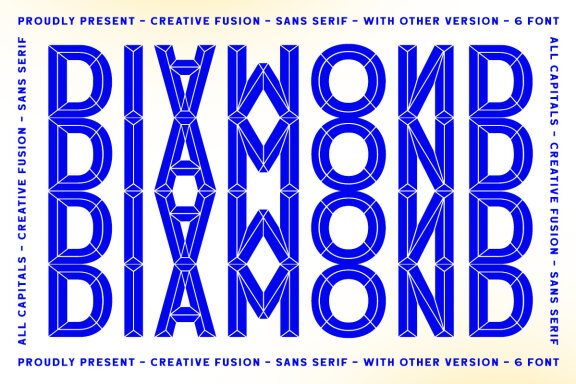 Creative Fusion - Custome Typeface