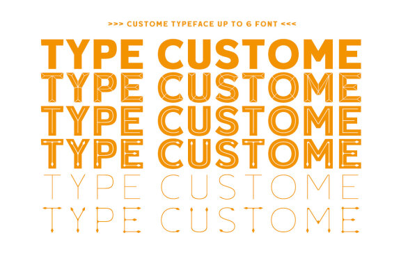 Creative Fusion - Custome Typeface
