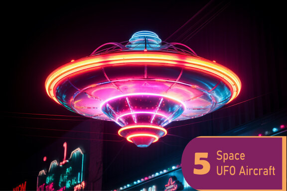 Generative AI spacecraft UFO