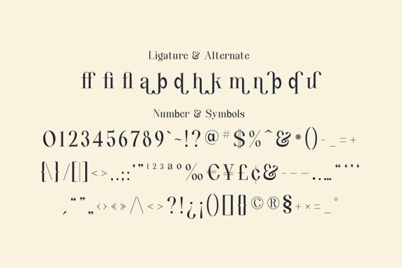 Quinty a Luxury Serif Font Family