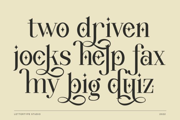 Wondernesia Nostalgic & Modern Serif