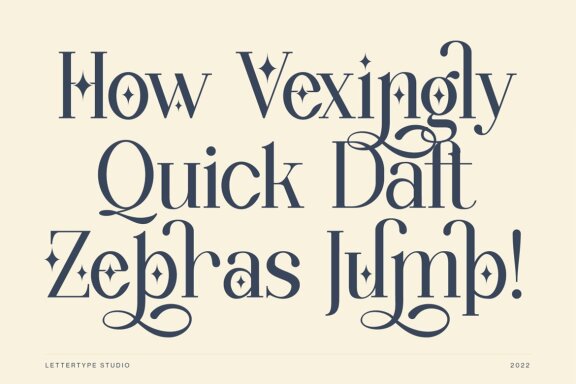 Wondernesia Nostalgic & Modern Serif