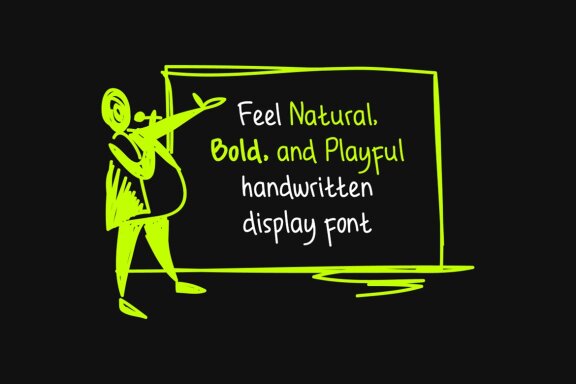 Bold Marker | Natural & Bold Display