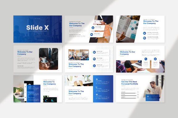 Slide X Finance Google Slides Presentation Template
