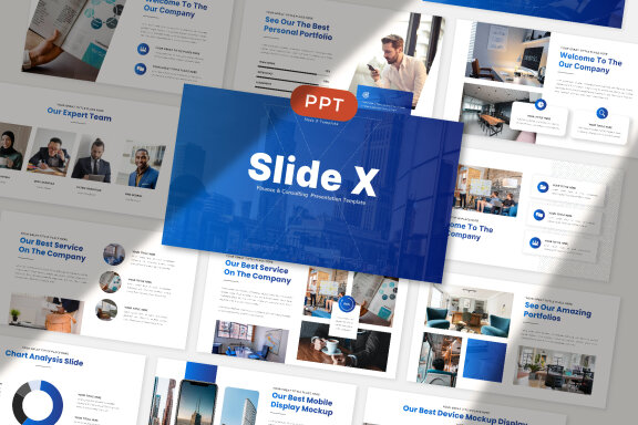 Slide X Finance PowerPoint Presentation Template