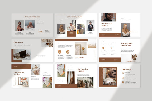 Nalika Luxury Google Slides Presentation Template
