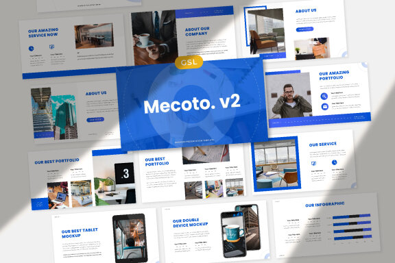 Mecoto v2 Business Google Slides Presentation Template